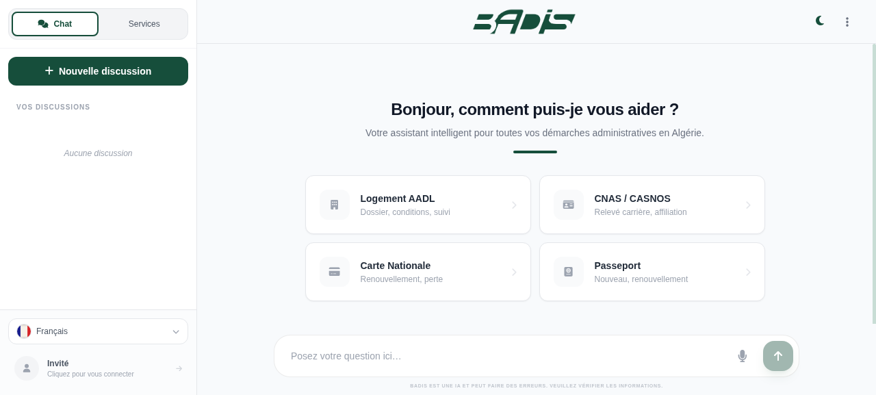Badis IA Chatbot